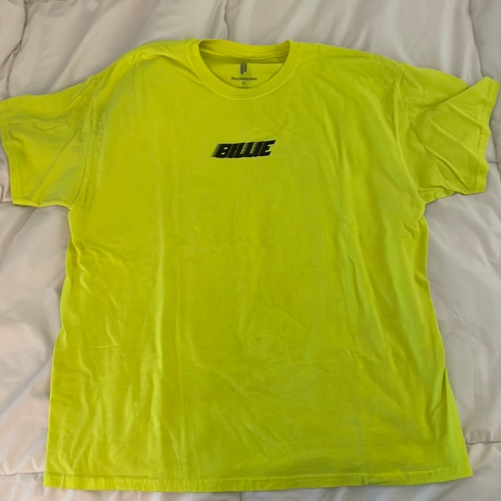 Neon yellow Billie Racer T-shirt